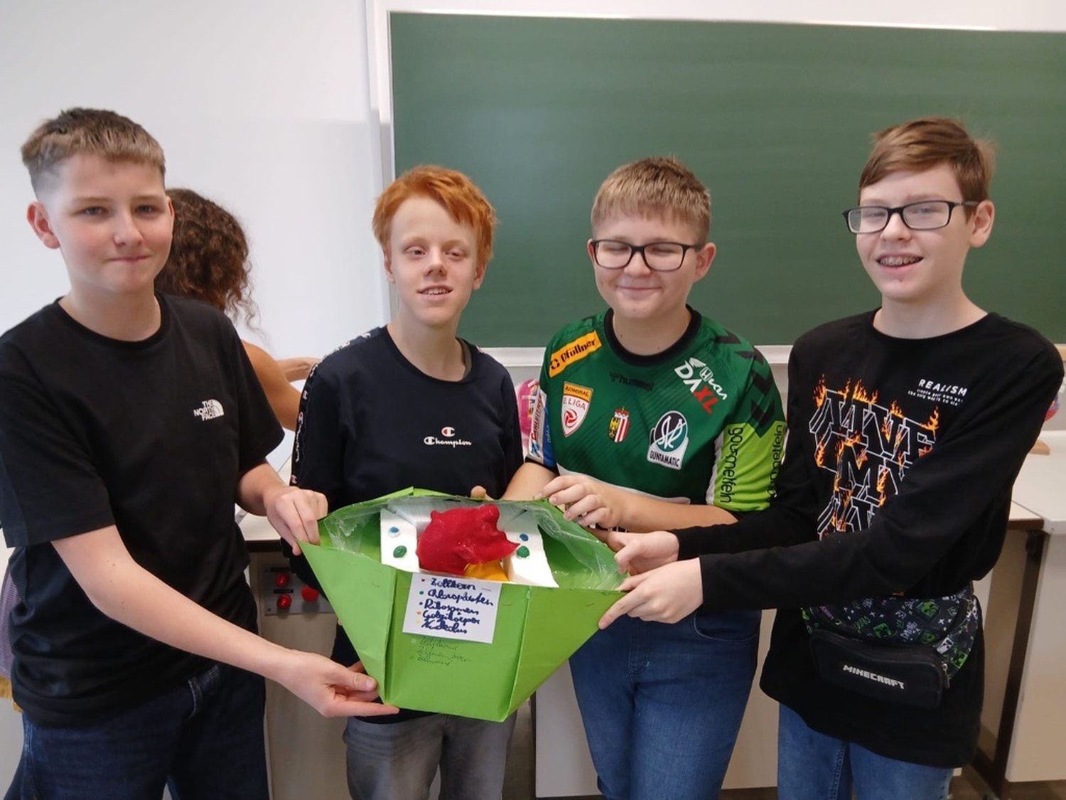 Zellmodell-Wettbewerb der 5A