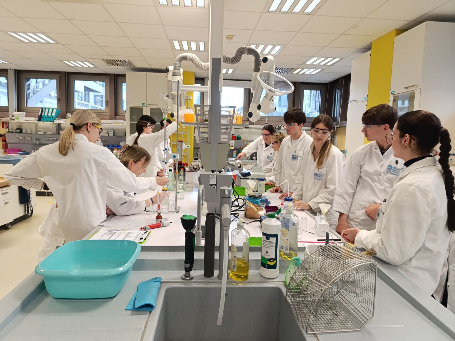 BIOUB- und CH-WPG im OpenLab an der JKU