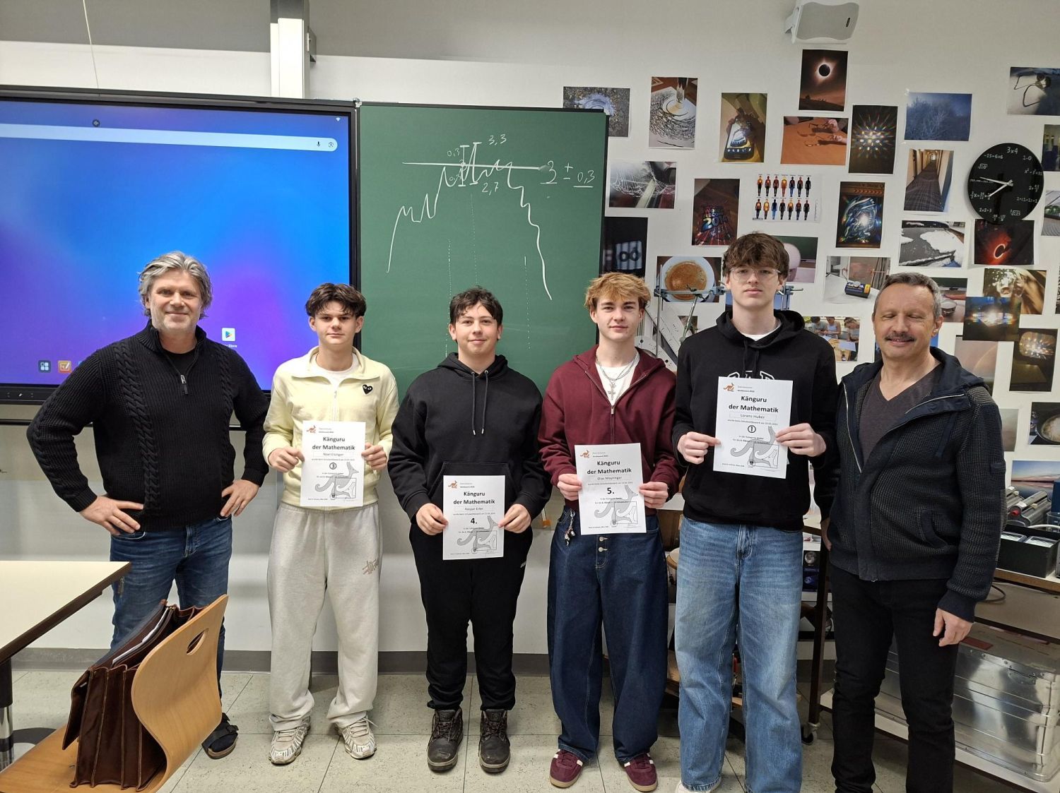 Känguru der Mathematik am BORG Ried